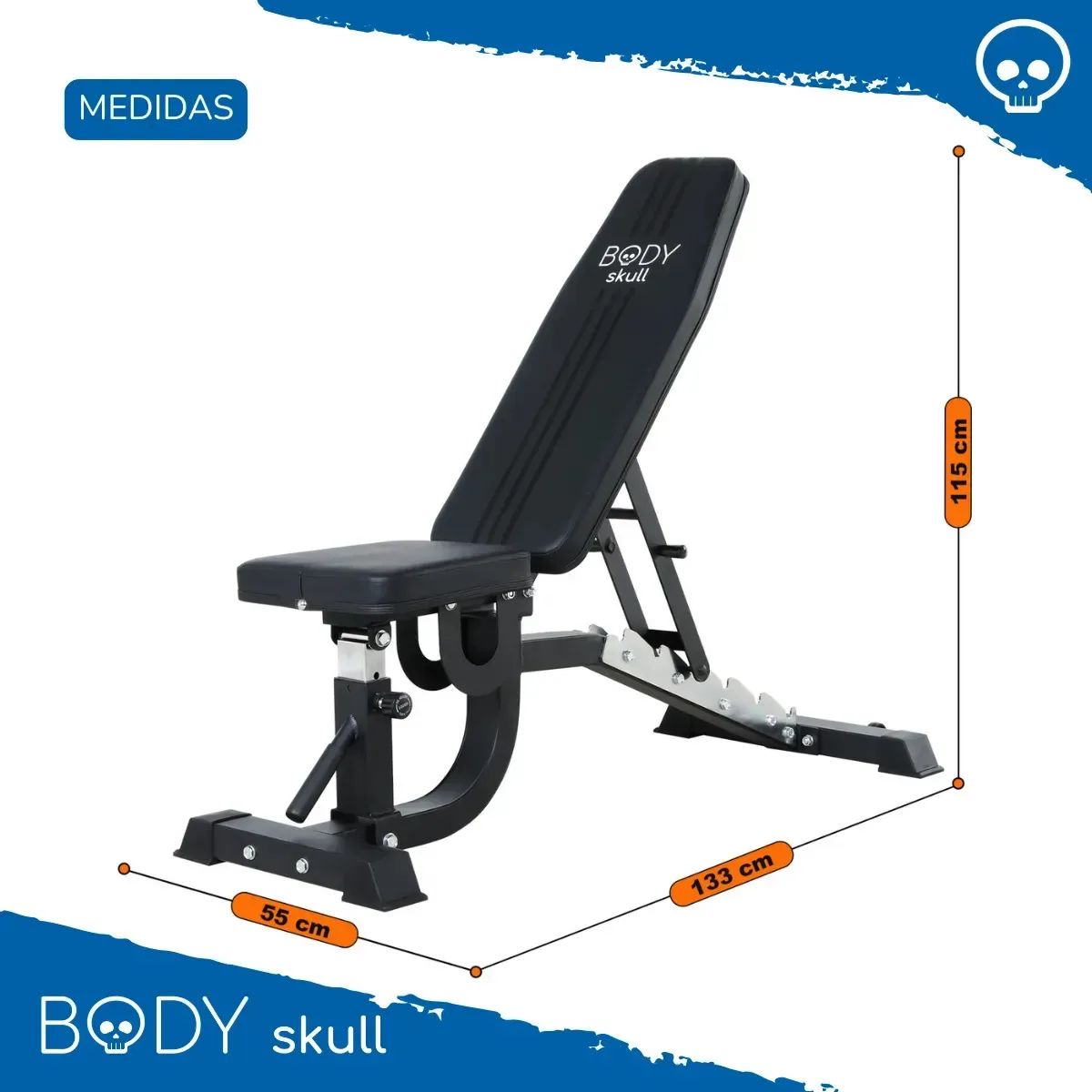 BANCO MULTIANGULAR  BODY PROFESIONAL