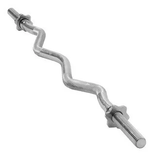 Barra cromada c/rosca de 1.2m W
