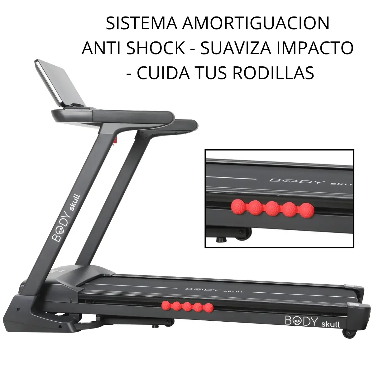CINTA BODY SKULL HOGAR MOTOR 3,5 HP CORRIENTE CONTINUA, foto 2