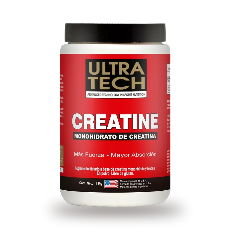 Creatina en polvo Ultra Tech 150 Gr, foto oficial de Ultra Tech
