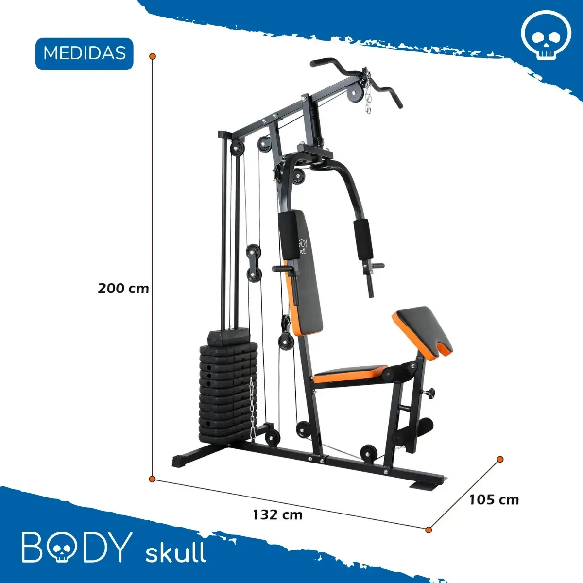 MULTIGIMNASIO BODY CON 65 KG