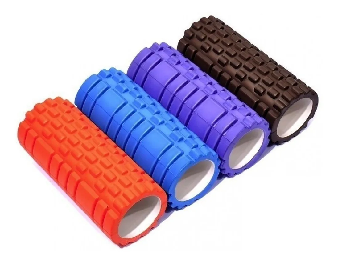 Rollo de Pilates texturado hueco de 33cm MIR